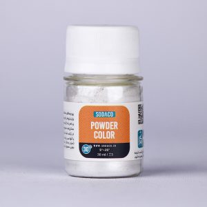 رنگ پودر30میل سوداکو صدف سفید ریز کد07046