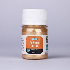 رنگ پودر30میل سوداکو صدف طلایی درشت کد07082