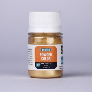 رنگ پودر30میل سوداکو صدف طلایی روشن کد07091