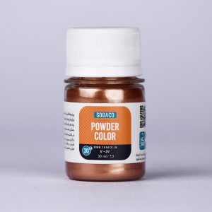 رنگ پودر30میل سوداکو صدف مسی کد07092