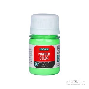 رنگ پودر30میل سوداکو سبز فلورسنت کد07111