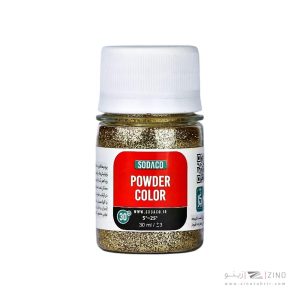 پودر زری 30میل سوداکو طلایی کاهی کد07388