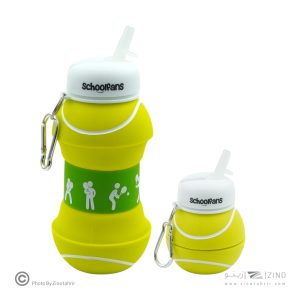 قمقمه سیلیکونی تاشوتوپ تنیس اسکول فنز کد9316