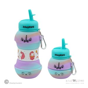 قمقمه سیلیکونی تاشویونی کرن اسکول فنز کد9317