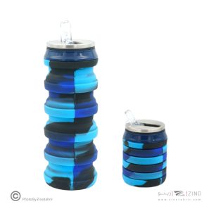 قمقمه سیلیکونی آکاردئونی تخت اسکول فنز کد9309-1