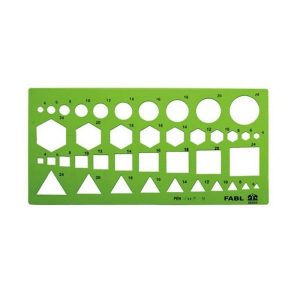 شابلون اشکال هندسی فابل