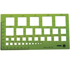 شابلون مربع فابل