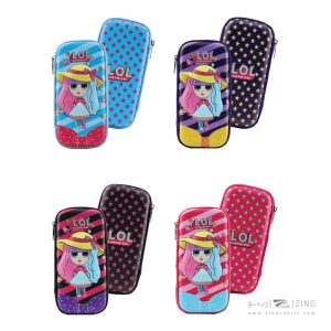 جامدادی تک زیپ هاردباکس برجستهL.O.L عرش کد260