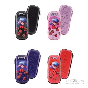 جامدادی تک زیپ هاردباکس برجسته دخترکفشدوزک عرش کد261