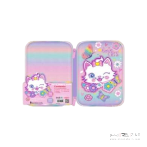 جامدادی تک زیپ هارد باکس وست گربه کدU2109A-6