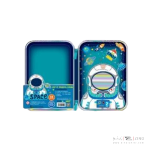 جامدادی تک زیپ هارد باکس وست  فضانورد کدU2109A-1