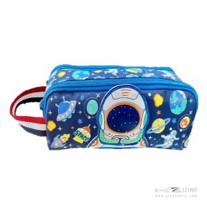 جامدادی دوزیپ وست دسته دار فضانورد کد2094-1