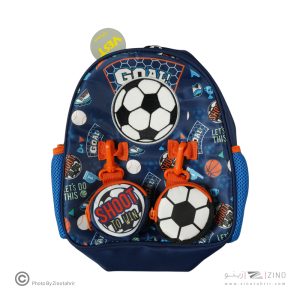 کوله پشتی مهد کودکی وست فوتبالی کد2054-1
