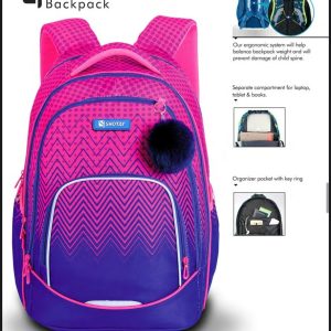 کوله پشتی طرحURBAN با پشتی طبی شوتای صورتی کدG14-V03