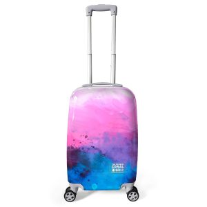 چمدان چرخ دار پلی کربنات کابین سایز34*24*24یایگان کد16530