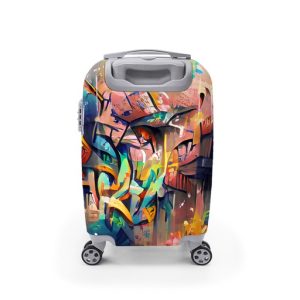 چمدان چرخ دار پلی کربنات کابین سایز34*24*24یایگان کد16534