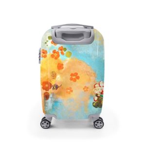 چمدان چرخ دار پلی کربنات کابین سایز34*24*24یایگان کد16537