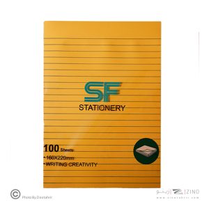 پست ایت100برگ160*220الوان خطدارفسفری اس اف کدSF-308