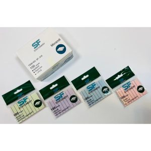 پست ایت100برگ76*51الوان خطدار موراندی اس اف کدSF-316