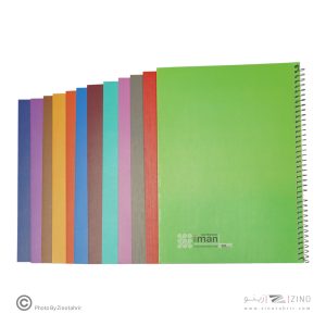 دفتر60برگ ایمان کد9705 رنگی