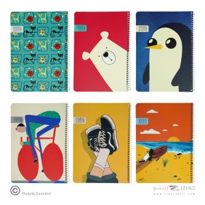 دفتر40برگ وزیری سیمی فانتزی ایده