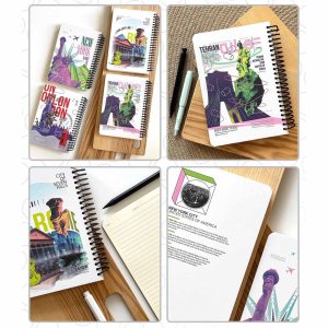 دفتررقعی سایز14*20لجندپیل سری شهرها