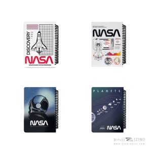 دفتر100برگ وزیری سیمی جلد سخت لانگو سری نبرد تایتان کدCH-720