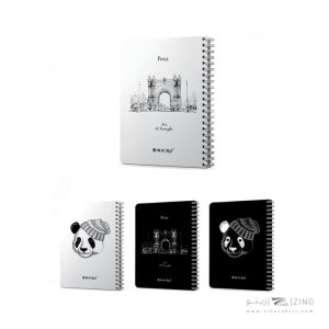 دفتر100برگB5سیمی جلد طلق ضخیم میکرو کدG6