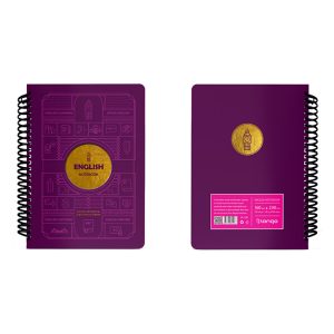 دفتر100برگ وزیری سیمی جلد سخت لانگو سری سه خرس کدCH-790