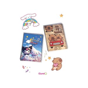 دفتر60برگ وزیری سیمی مجلد جوی الند کدJOY-VZ-60