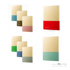 دفتر88برگ وزیری ته چسب میکرو سری کرافت کدF25