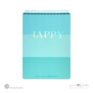 دفتر100برگA4سیم از بالا لانگو سری هپی پرو نوت