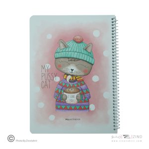 دفتر50برگ نقاشی وزیری سیمی پیل