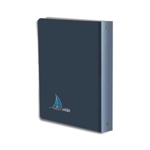 دفترکلاسوری 26حلقه قفل فلزایمان 100 برگ گالینگور  کد9513