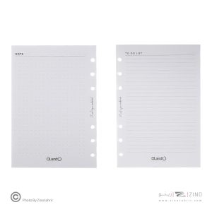 یدک دفترکلاسوری6حلقه80برگ فیوژن الند کدA6-80