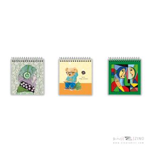 دفتریادداشت 10*10ام دی اف کدNS35263 آوای تحریر