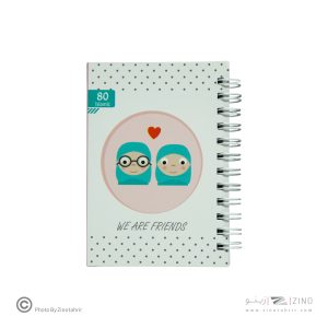 دفتریادداشت 12*8فنردوبل        برگ