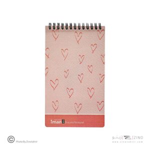 دفتریادداشت 80برگ کد9109ایمان ام دی اف 20*12