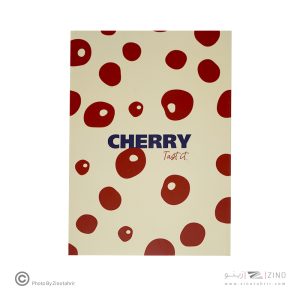 دفتر یادداشت ته چسب14.5*21 همین سریPassion طرحCHERRY
