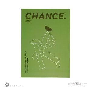 دفتر یادداشت ته چسب14.5*21 همین سریSuccess طرح CHANCE