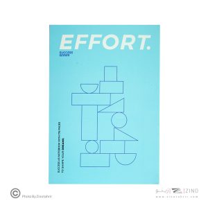 دفتر یادداشت ته چسب14.5*21 همین سریSuccess طرح EFFORT