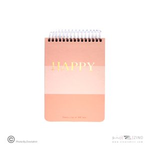 دفتریادداشت100برگA6سیم از بالا لانگو سری هپی پرو نوت