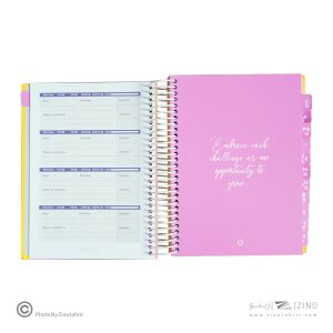 دفتر لغت معنی سیمی جلد سخت  الند کد VOC-A5