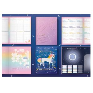 پلنر106برگ سایز21*17 جلدسخت ته دوخت پازل سری BLINK