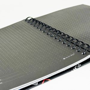 یادداشت100برگی نقطه ای/بولت ژورنال جلدسخت سیمی14*21میکرو کدJ7