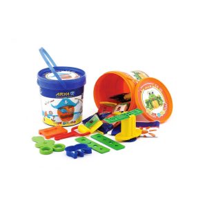 خمیرسطلی پلمپ دار10رنگ آریا کد 1065*36عدد*