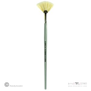 قلموی بادبزنی چتری طبیعی سفید شماره 12 خرم