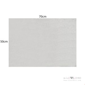 فوم برد5میل نقره ای70*50