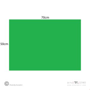 فوم برد5میل سبز70*50