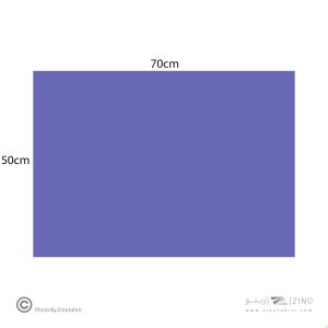 فوم برد5میل بنفش 70*50